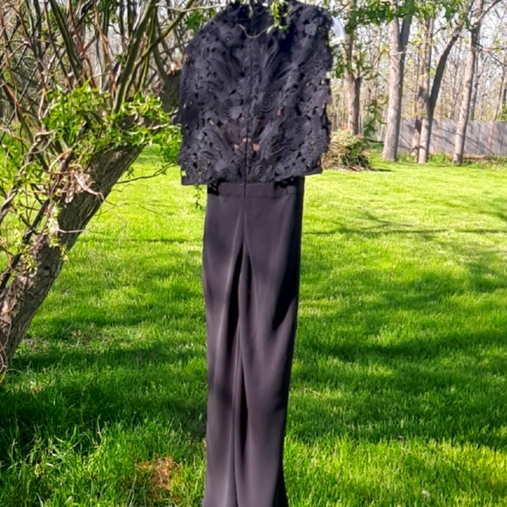 🔥SELF PORtraIT Midi🔥Formal Lace Top Dress PROM/WEDDING - Picture 3 of 16